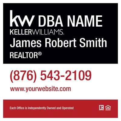 Keller Williams Real Estate Signs | Templates & online Designs ...