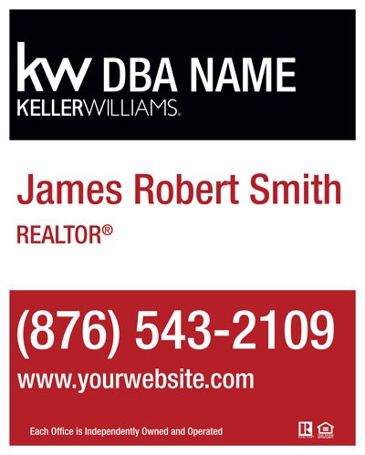 Keller Williams Real Estate Signs | Templates & online Designs ...