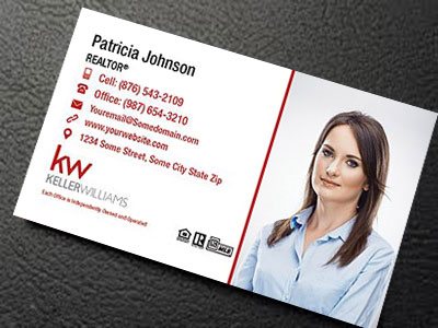 Keller Williams 20 PT Silk Laminated Luxury Business Cards