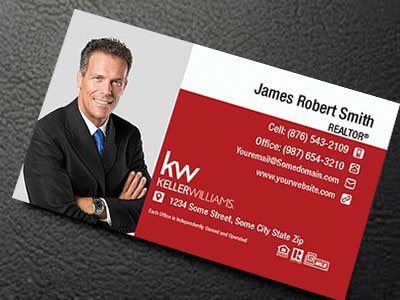 Keller Williams 20 PT Silk Laminated Luxury Business Cards