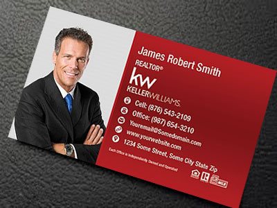 Keller Williams 20 PT Silk Laminated Luxury Business Cards