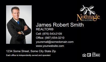 Nothnagle-Realtors-Business-Card-Compact-With-Medium-Photo-TH10B-P1-L3-D3-Black