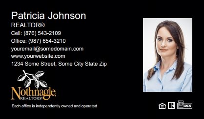 Nothnagle-Realtors-Business-Card-Compact-With-Medium-Photo-TH11B-P2-L3-D3-Black