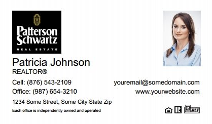 Patterson-Schwartz Business Card Magnets PSA-BCM-004