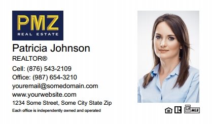 Pmz Real Estate Business Cards PMZ-BC-002