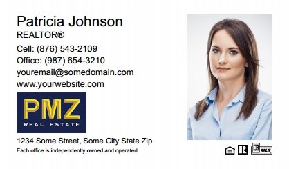 Pmz Real Estate Business Cards PMZ-BC-008