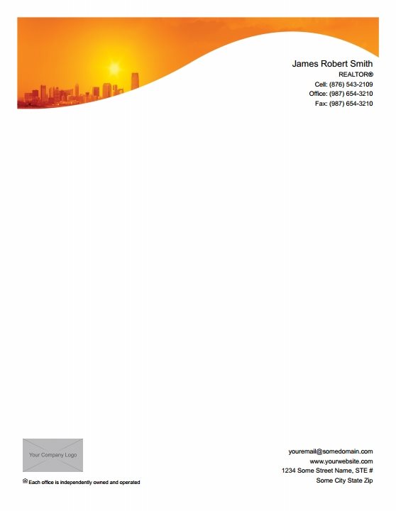 Real Estate Letterheads IRE-LH-009