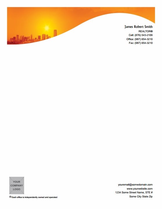 Real Estate Letterheads IRE-LH-009