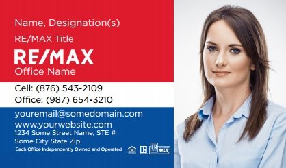 RE/MAX Business Cards | Templates, Designs and Online Printing ...