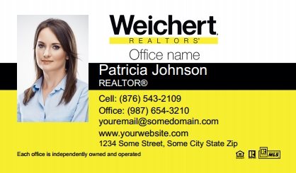 Weichert-Business-Card-Compact-With-Medium-Photo-TH52-P1-L1-D1-Black-White