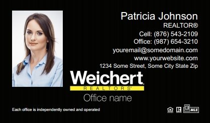 Weichert-Business-Card-Compact-With-Medium-Photo-TH55-P1-L3-D3-Black