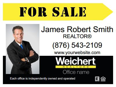 Weichert Real Estate Yard Signs WEICHERT-PAN1824CPD-007