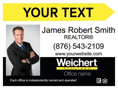 Weichert Real Estate Yard Signs WEICHERT-PAN1824CPD-008