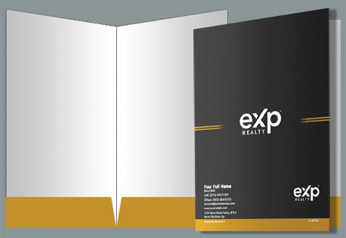 exp presentation folders