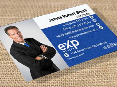 eXp Realty Suede Soft Touch Business Cards EXPR-BCSUEDE-009