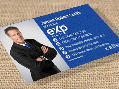 eXp Realty Suede Soft Touch Business Cards EXPR-BCSUEDE-013
