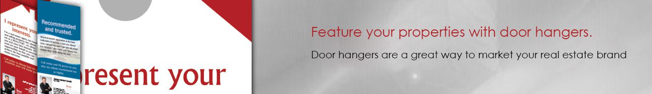 Keller Williams Door Hangers