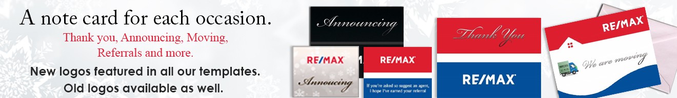 RE/MAX Note Cards